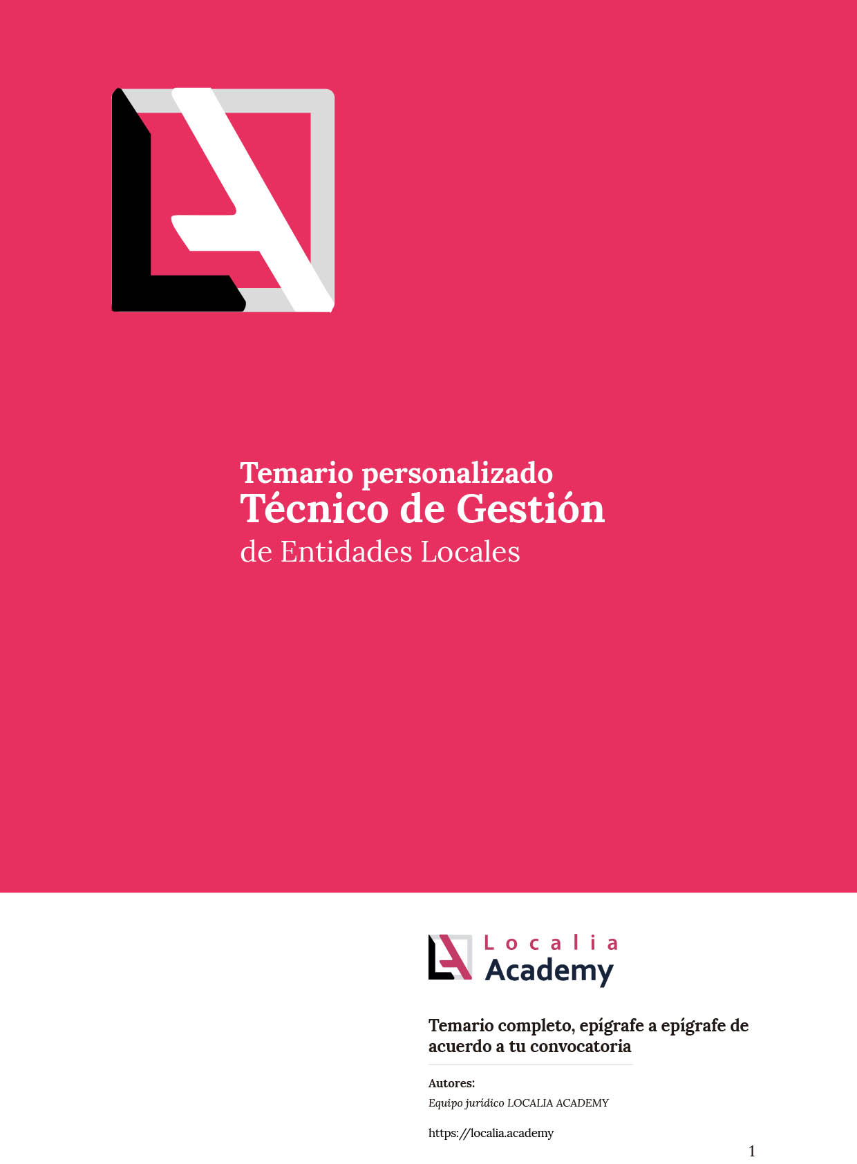 temario personalizado TG