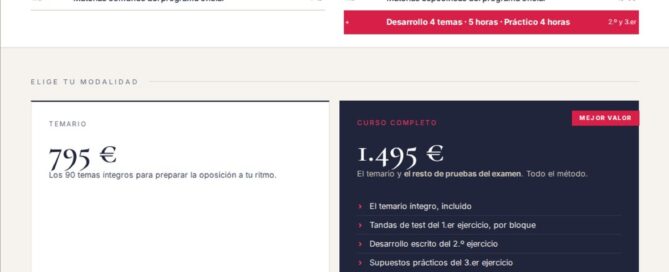 Cartel del curso de Arquitecto/a para las 3 plazas del Ayuntamiento de Cádiz 2026