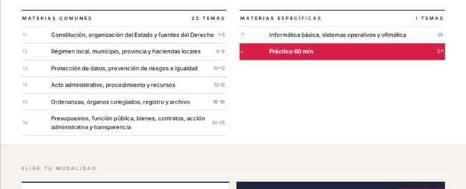 1 plazas de Auxiliar Administrativo/a · Ayuntamiento de Órgiva 2026