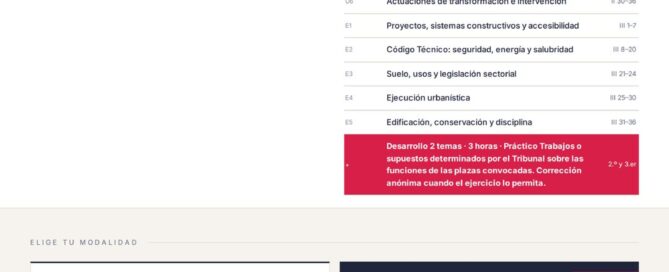Curso online oposiciones Arquitecto/a Diputación Provincial de Almería 2026