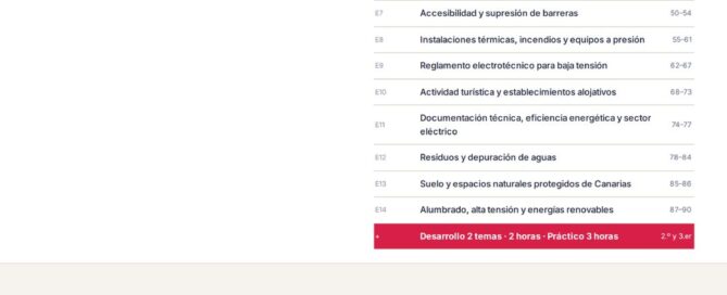 Curso online oposiciones Ingeniero/a Industrial Cabildo Insular de Lanzarote 2026
