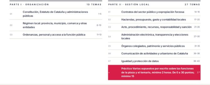 Curso online oposiciones Administrativo/a Ayuntamiento de Vimbodí i Poblet 2026